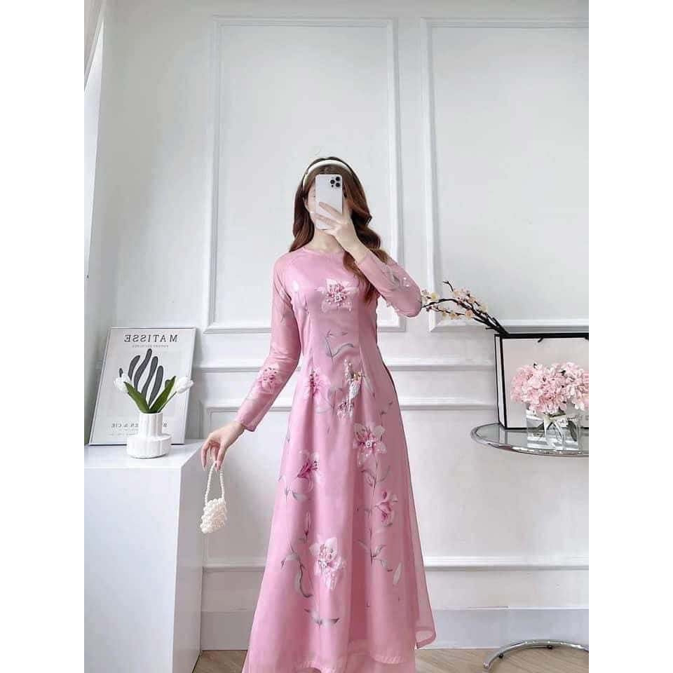 Ao Dai Pink