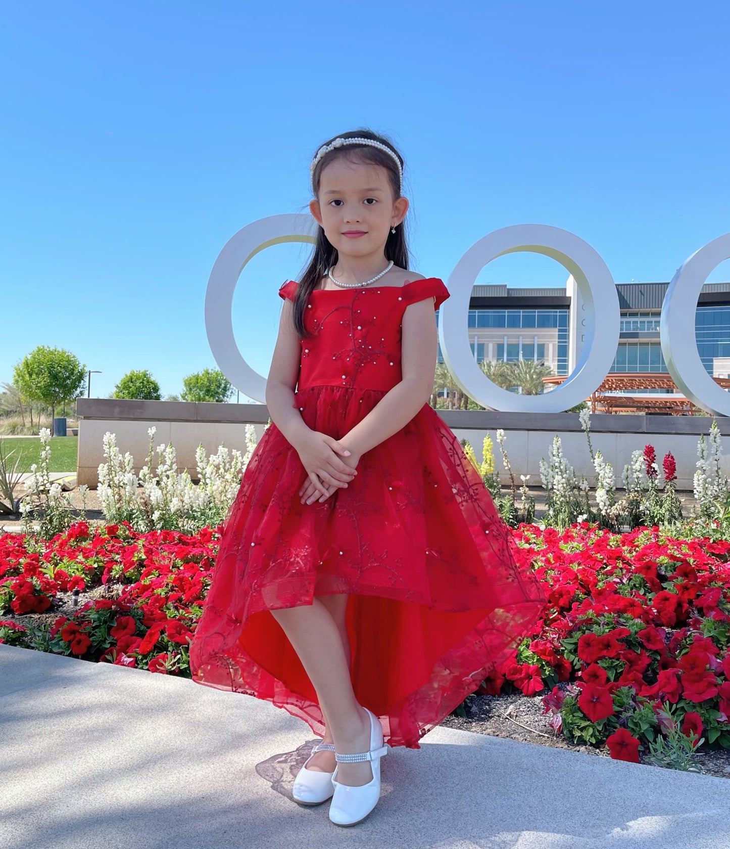 Red Princes Dress
