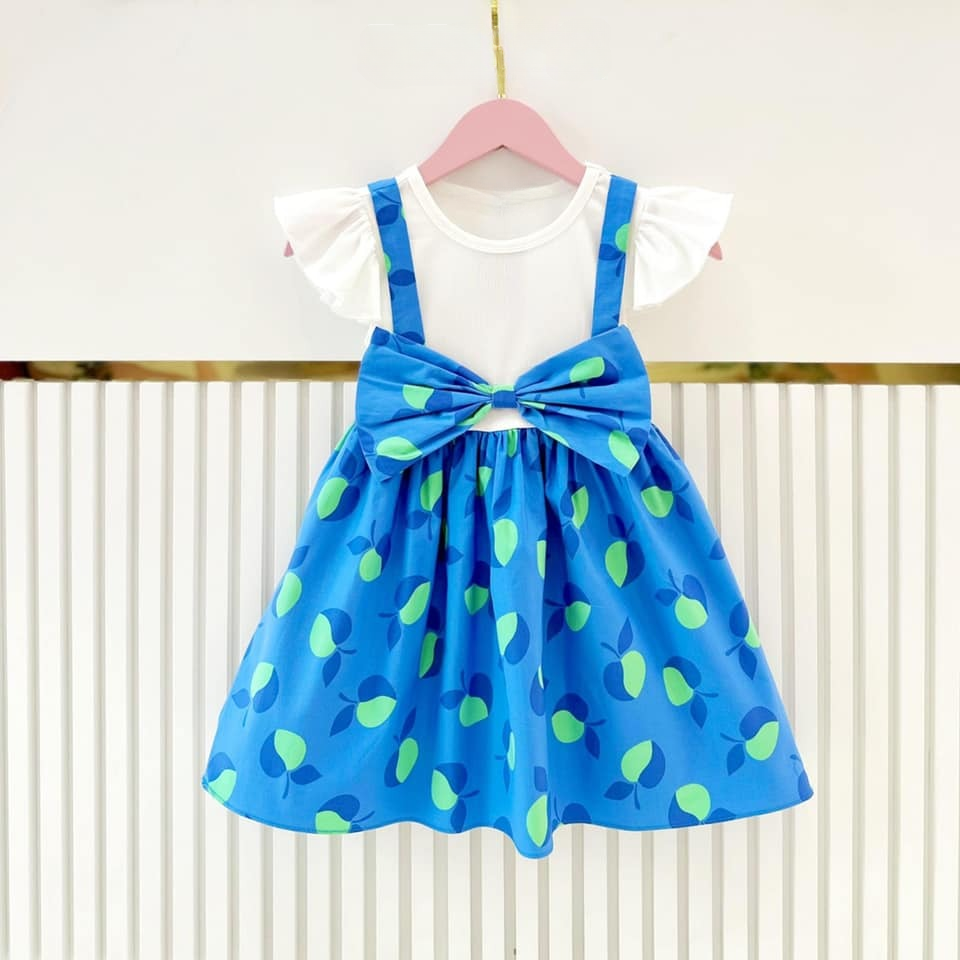 Girl's Big Bow Dress