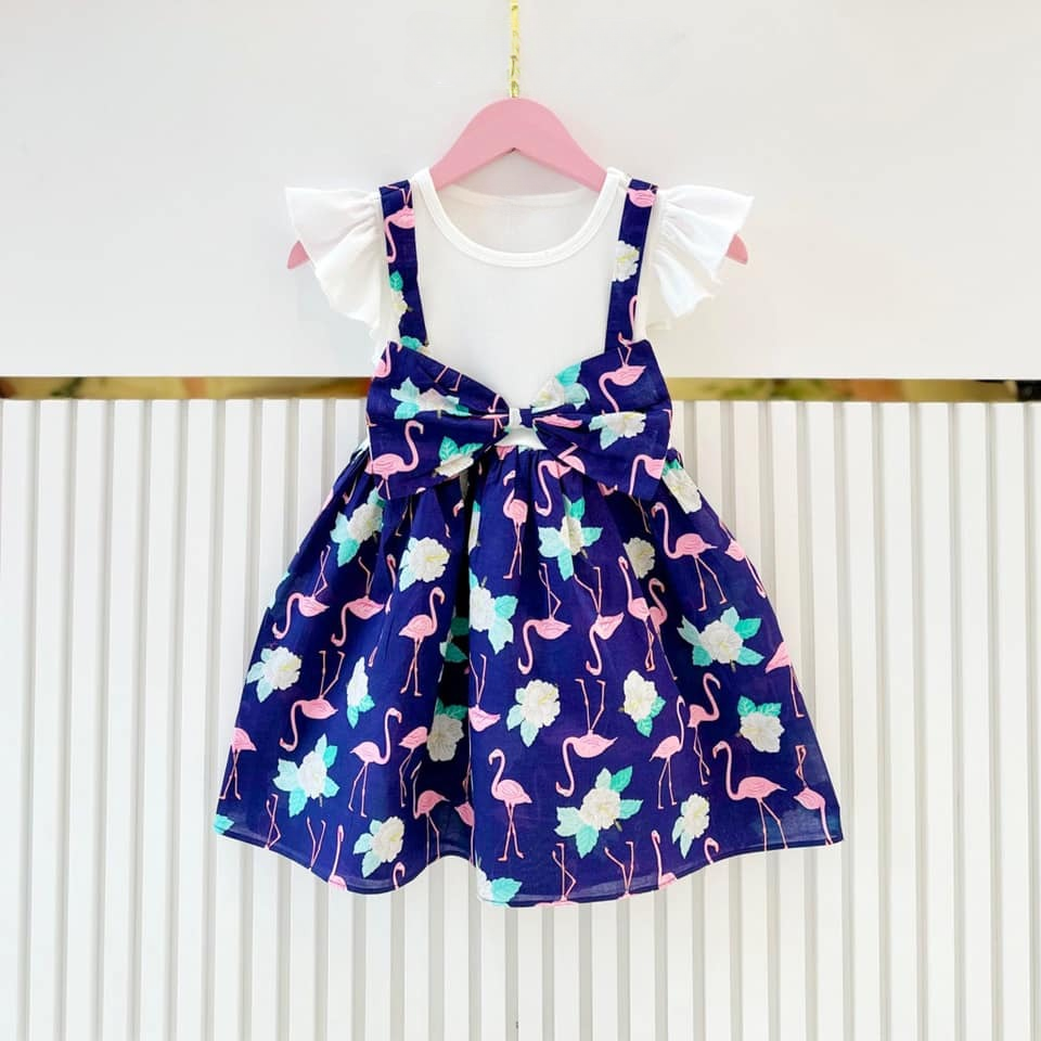 Girl's Big Bow Dress